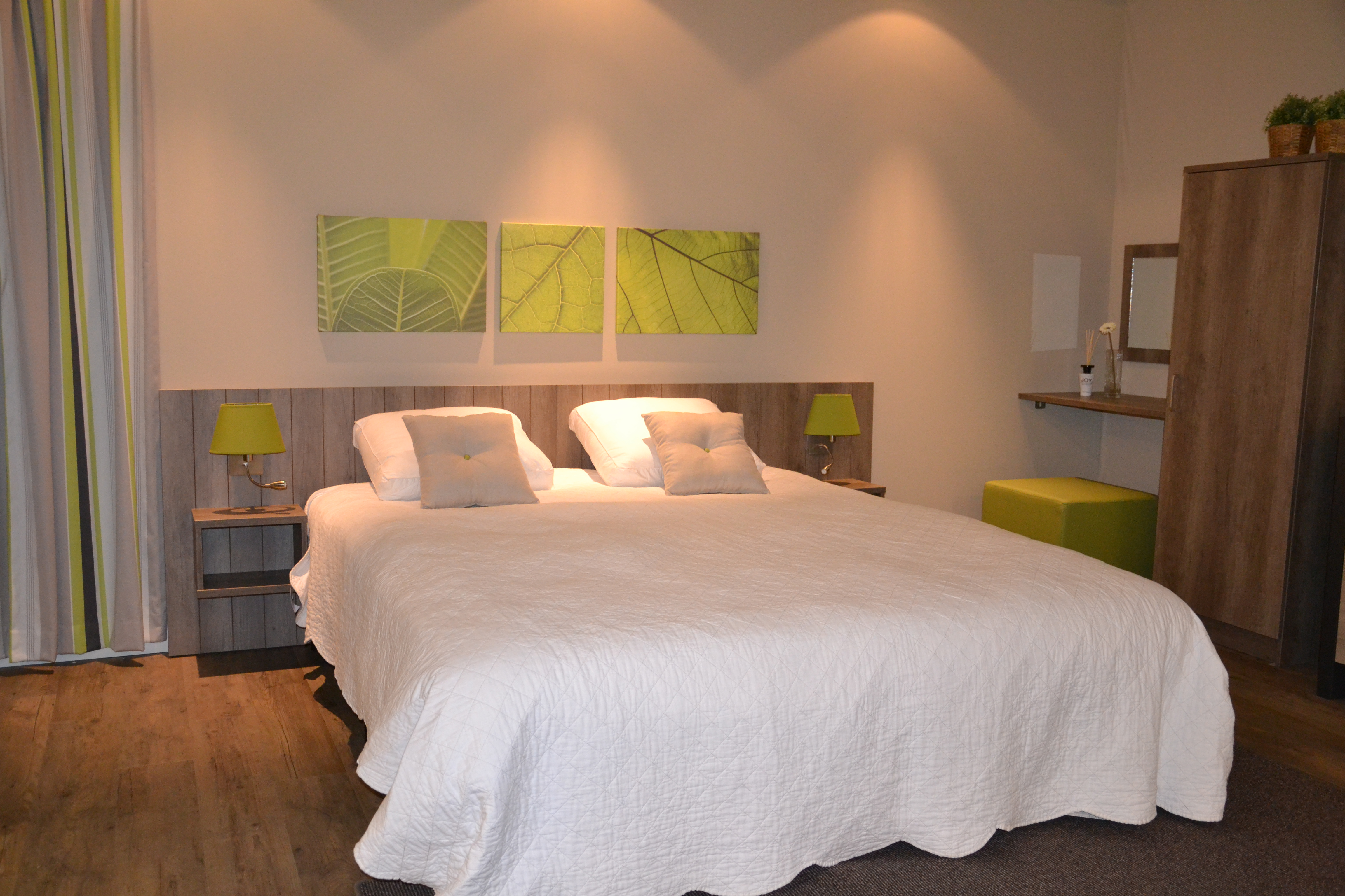 Frisse, moderne hotelkamers